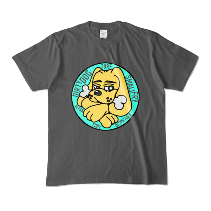 カラーTシャツ - M - チャコール (濃色)