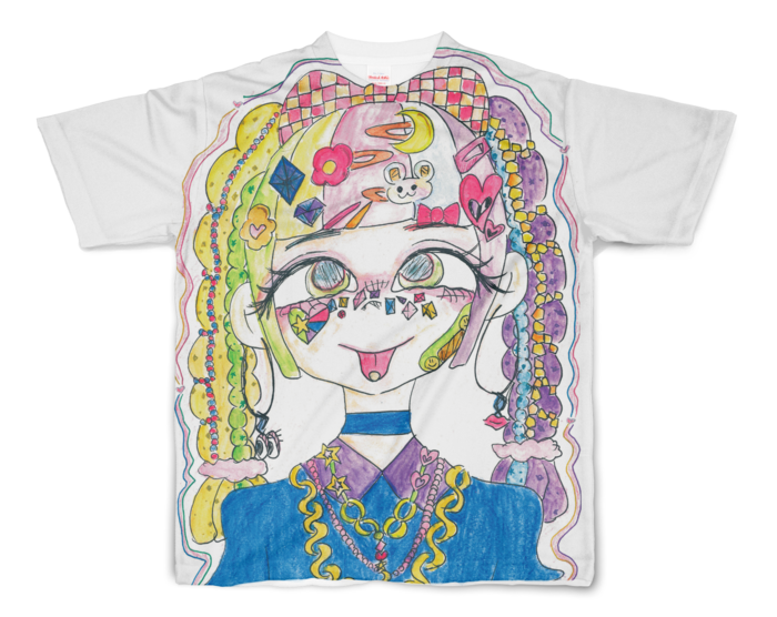 フルグラフィックTシャツ - S - 正面印刷のみ