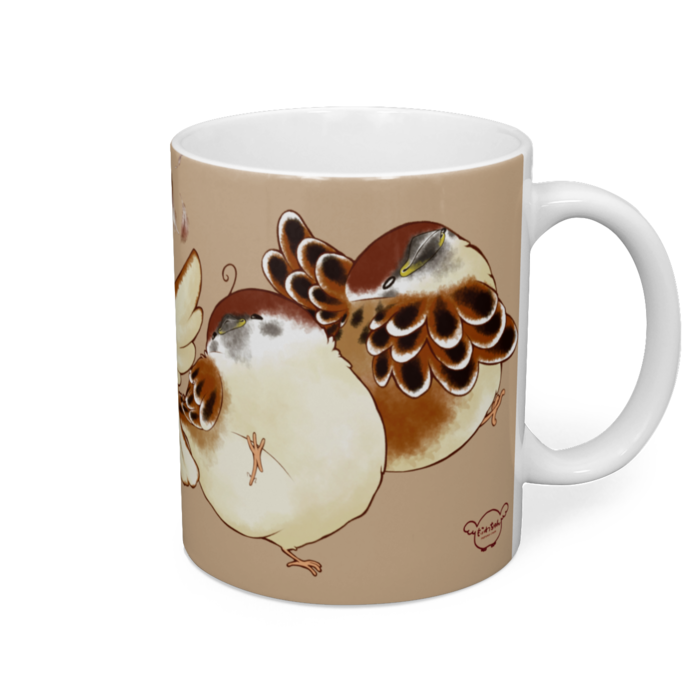 マグカップ - 直径 8 cm / 高さ 9.5 cm