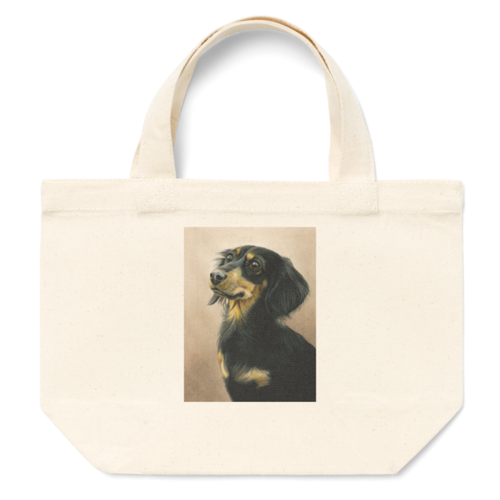 ミニチュアダックスフント トートバッグ アトリエ 想 Booth