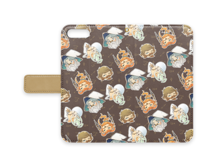 手帳型iPhoneケース - iPhone 8 Plus / 7 Plus - ストラップ穴 あり