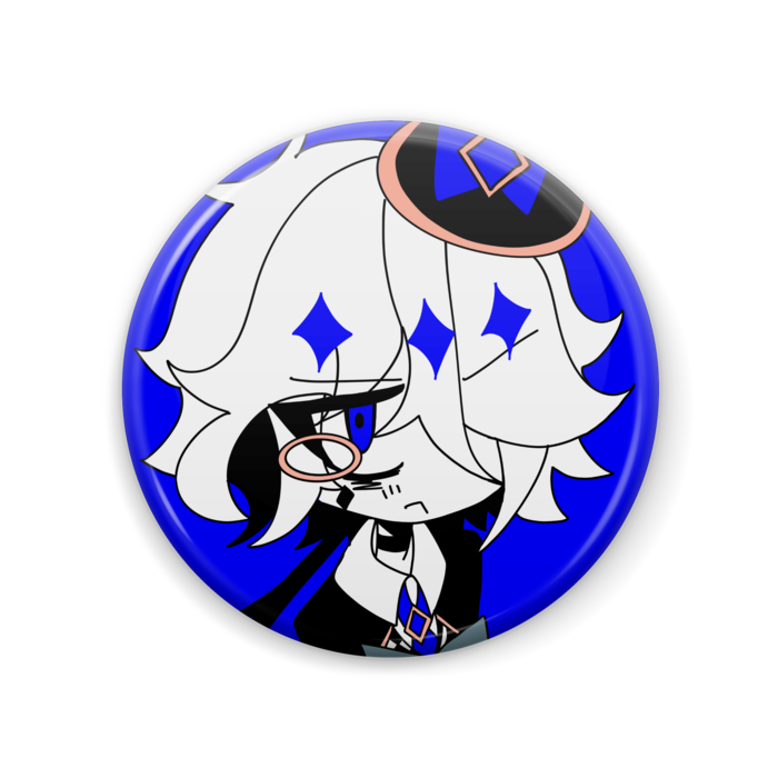 缶バッジ - 57mm クロック