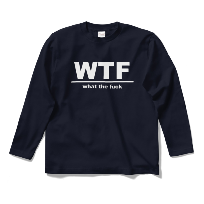 ロングスリーブTシャツ - S - ネイビー