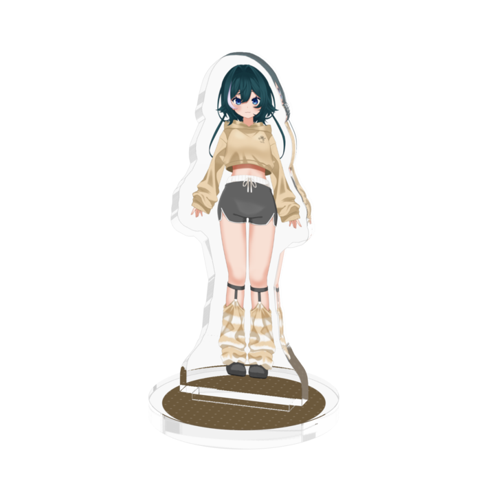 部屋着ヒト耳 - 50x50mm