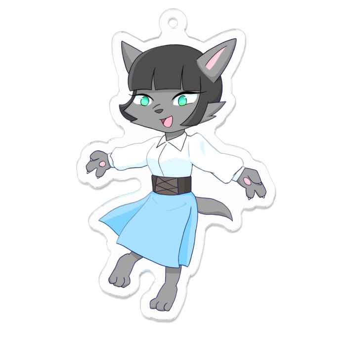 アクリルキーホルダー - 70 x 70 (mm)