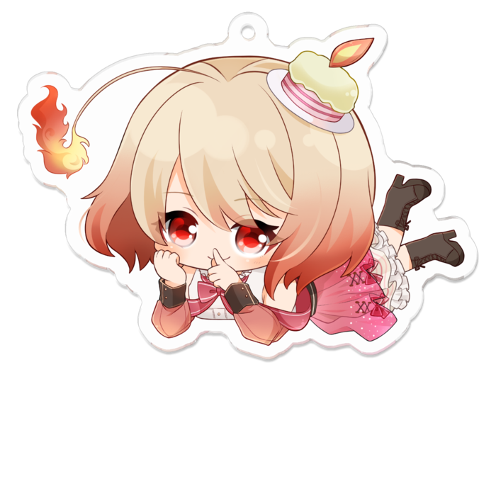 アクリルキーホルダー - 70 x 70 (mm)