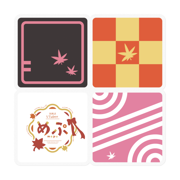 ステッカー - 100 x 100 (mm)
