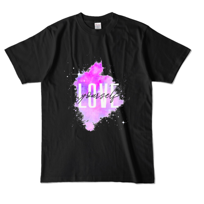 カラーTシャツ - L - ブラック (濃色)