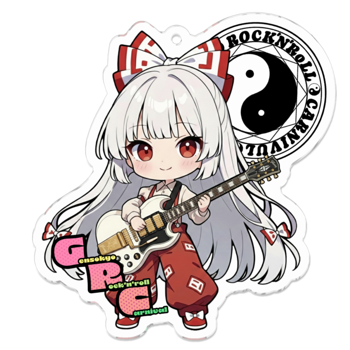 アクリルキーホルダー - 70 x 70 (mm)