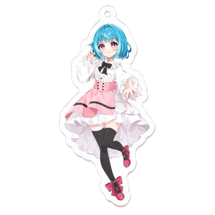 アクリルキーホルダー - 70 x 70 (mm)