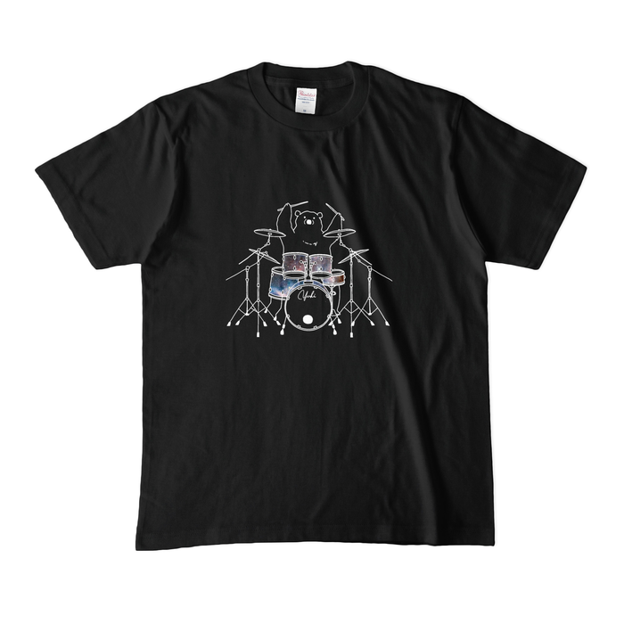 カラーTシャツ(濃色) - M - ブラック