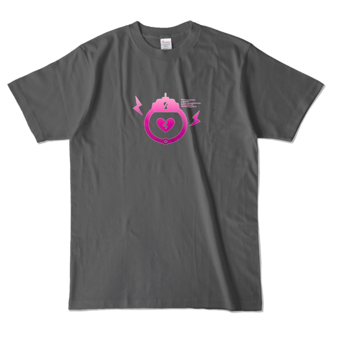 カラーTシャツ - L - チャコール (濃色)