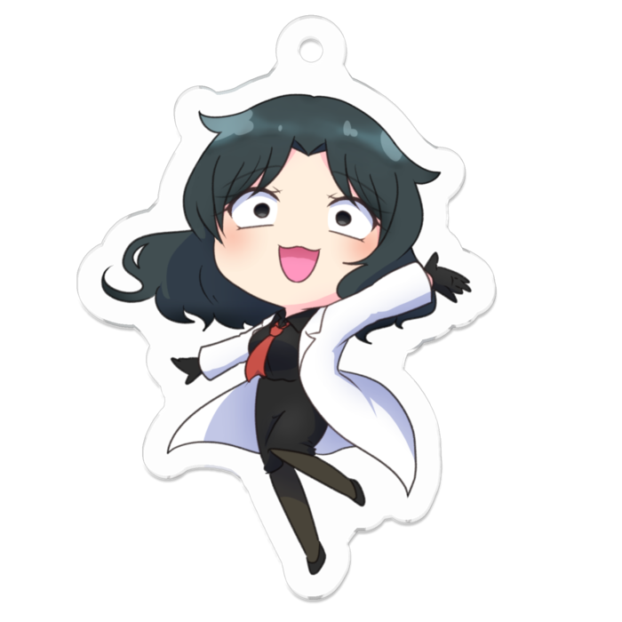 アクリルキーホルダー（コーティング） - 50 × 50 (mm)