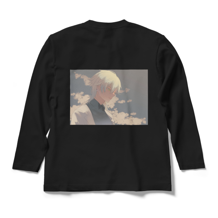 ロングスリーブTシャツ - M - ブラック