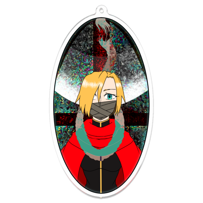 アクリルキーホルダー - 100 x 100 (mm)