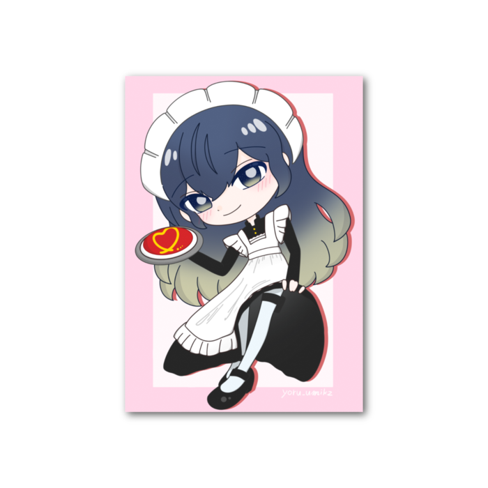 フォト風カード - 縦 - 片面