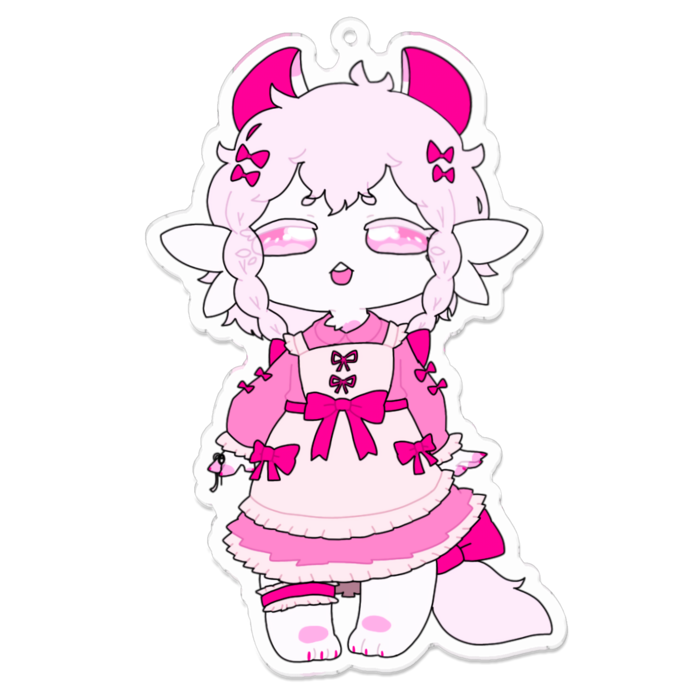 アクリルキーホルダー - 100 x 100 (mm)