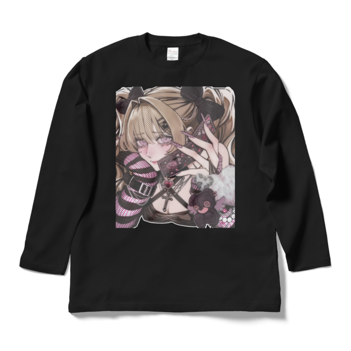 ロングスリーブTシャツ - L - ブラック
