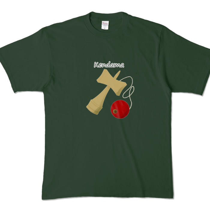 カラーTシャツ - XL - フォレスト (濃色)
