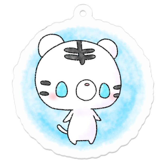 アクリルキーホルダー - 50 x 50 (mm)