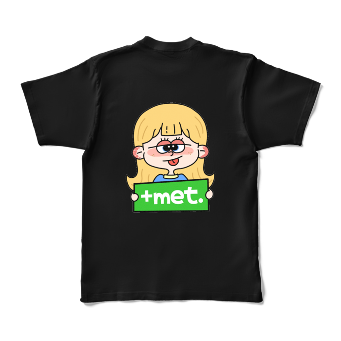 カラーTシャツ - XL - ブラック (濃色)