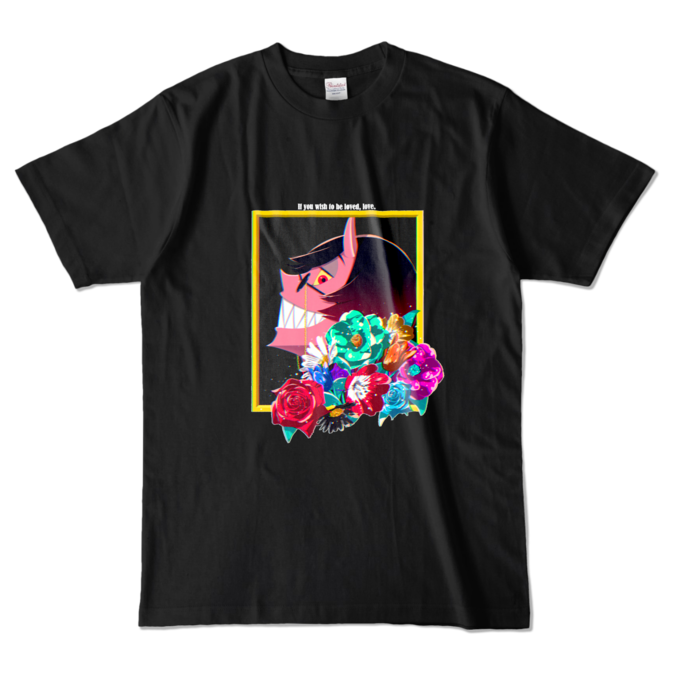 カラーTシャツ - L - ブラック (濃色)