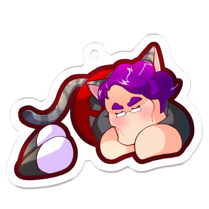 アクリルキーホルダー - 50 x 50 (mm)