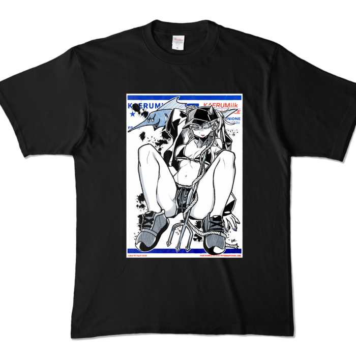 カラーTシャツ - XL - ブラック （濃色）