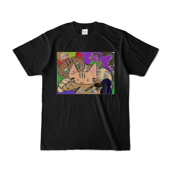 カラーTシャツ - S - ブラック (濃色)