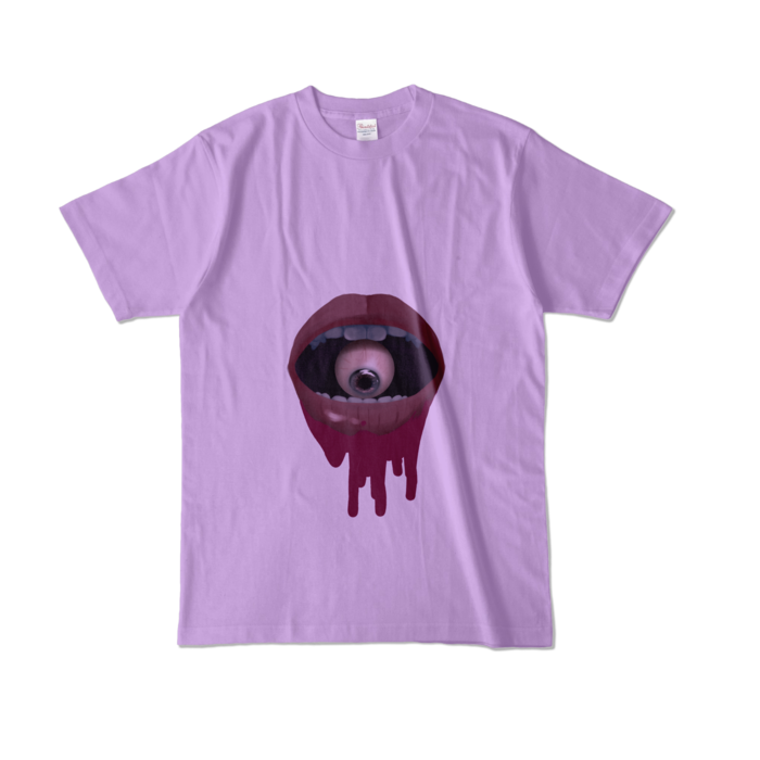 カラーTシャツ - L - ライトパープル (淡色)