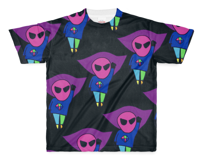 フルグラフィックTシャツ - M - 正面印刷のみ