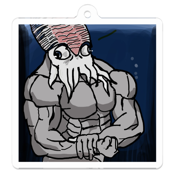 アクリルキーホルダー - 50 x 50 (mm)