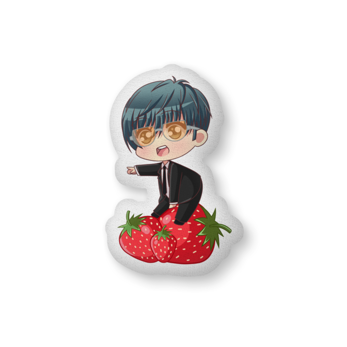 ジェシー ふかふかクッション - 中（H56×W36cm） - 片面