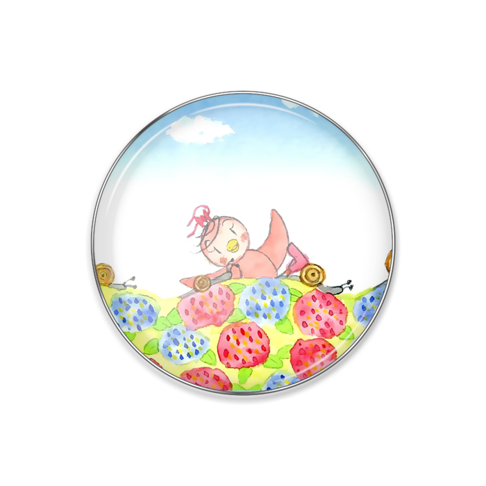 ピンバッジ - 丸形25mm