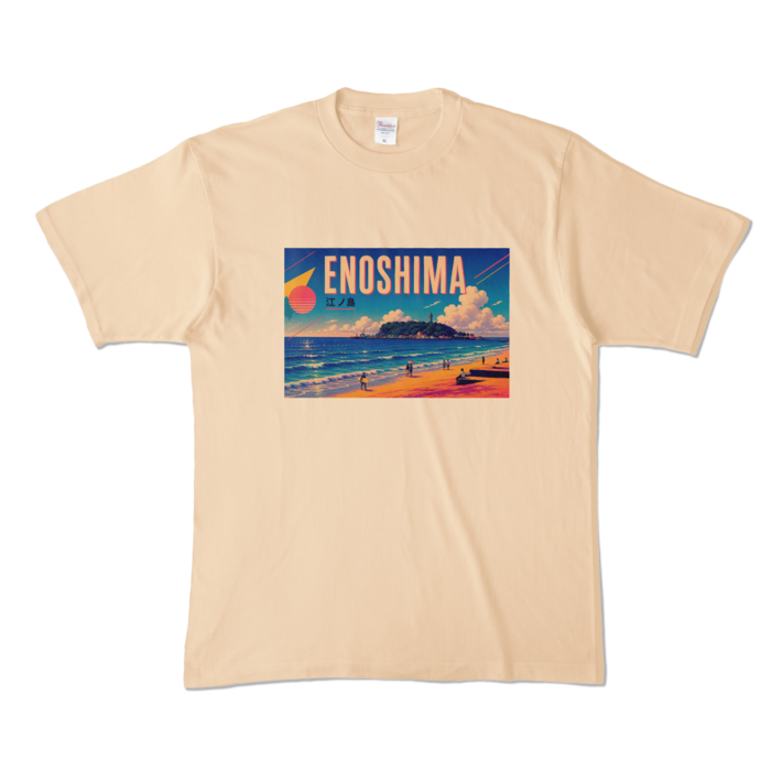 カラーTシャツ - XL - ナチュラル (淡色)