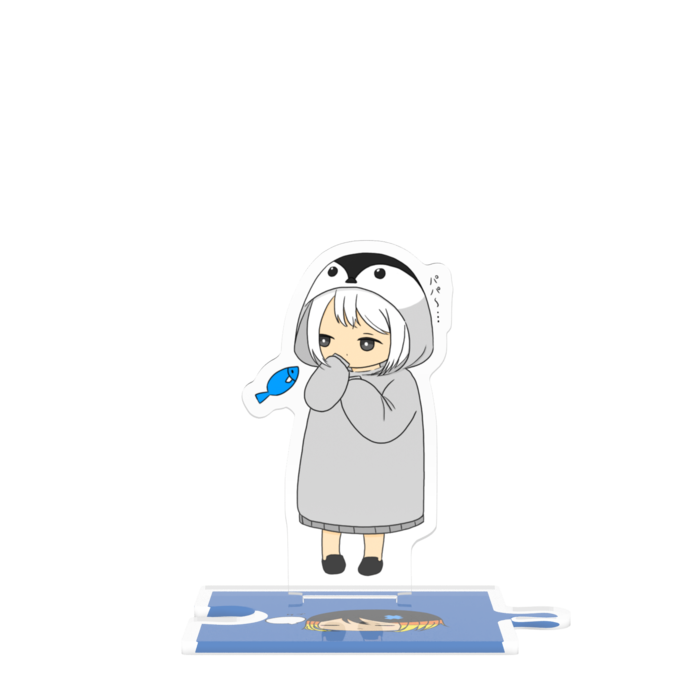 つながるアクスタ - 80mm  - コウテイペンギン(お雛)