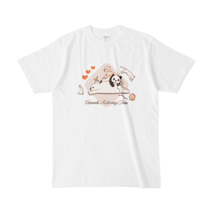 Tシャツ　白色　L