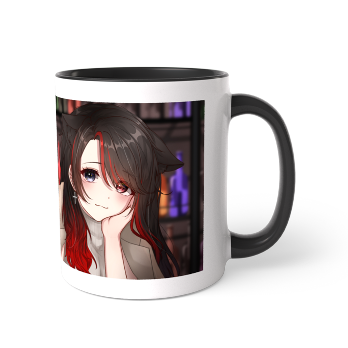 ツートンカラーマグカップ - 直径 8.2cm / 高さ 9.5cm