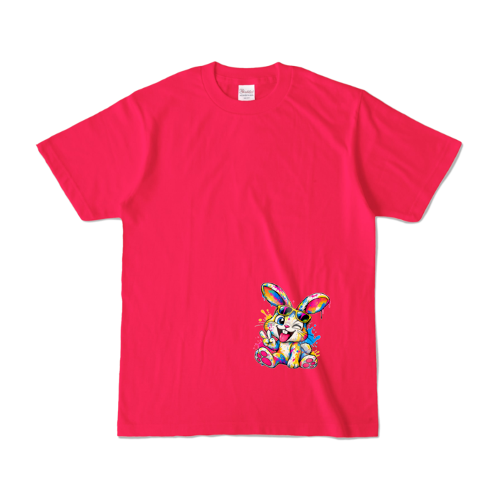 カラーTシャツ - S - ホットピンク （濃色）