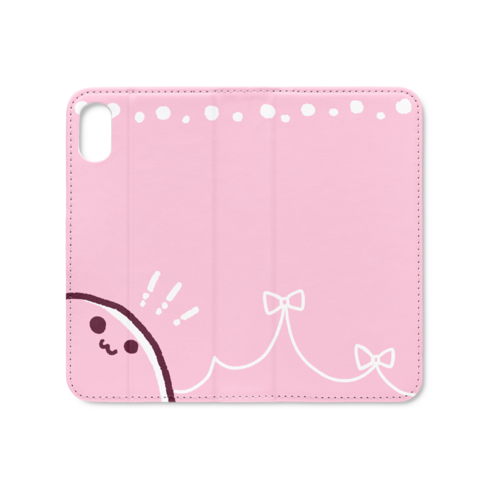 手帳型iPhoneケース（ベルトなし） - iPhone XS / X - ストラップ穴 なし