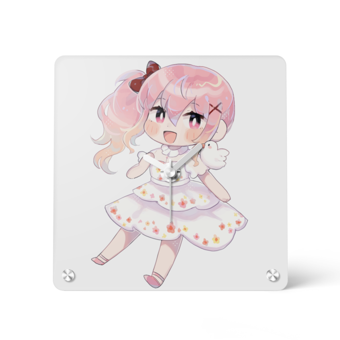 アクリル時計 - 150x150mm