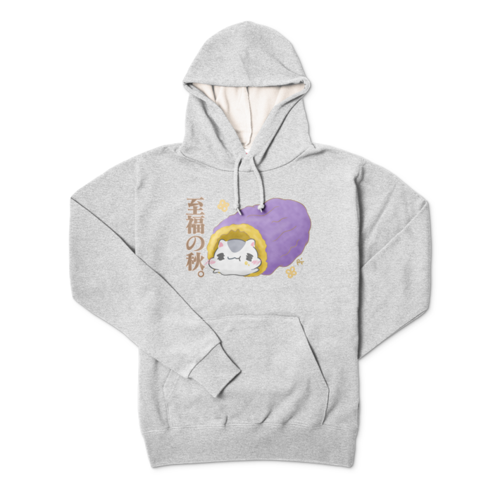 パーカー - L - 杢グレー