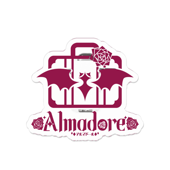 アクリルバッジ レッド