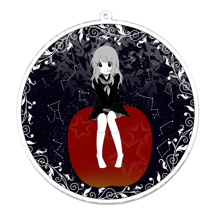 アクリルキーホルダー - 100 x 100 (mm)
