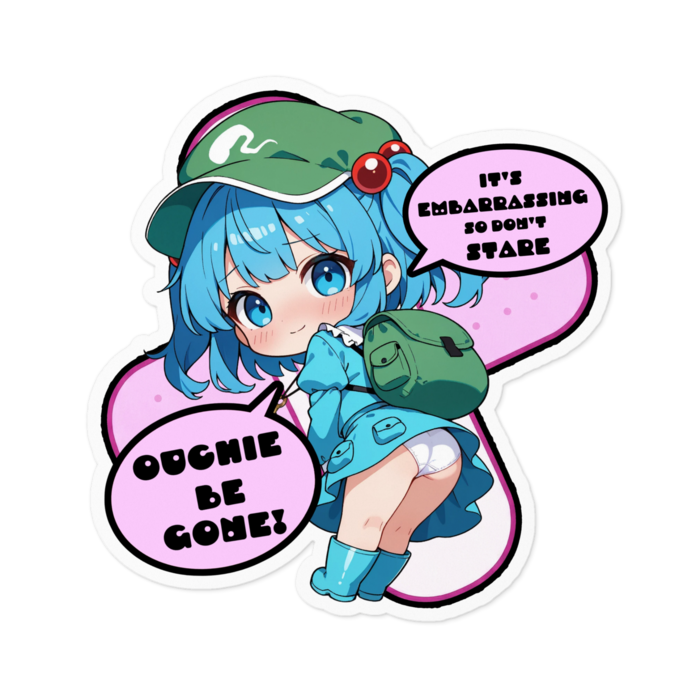 ステッカー - 100 x 100 (mm)