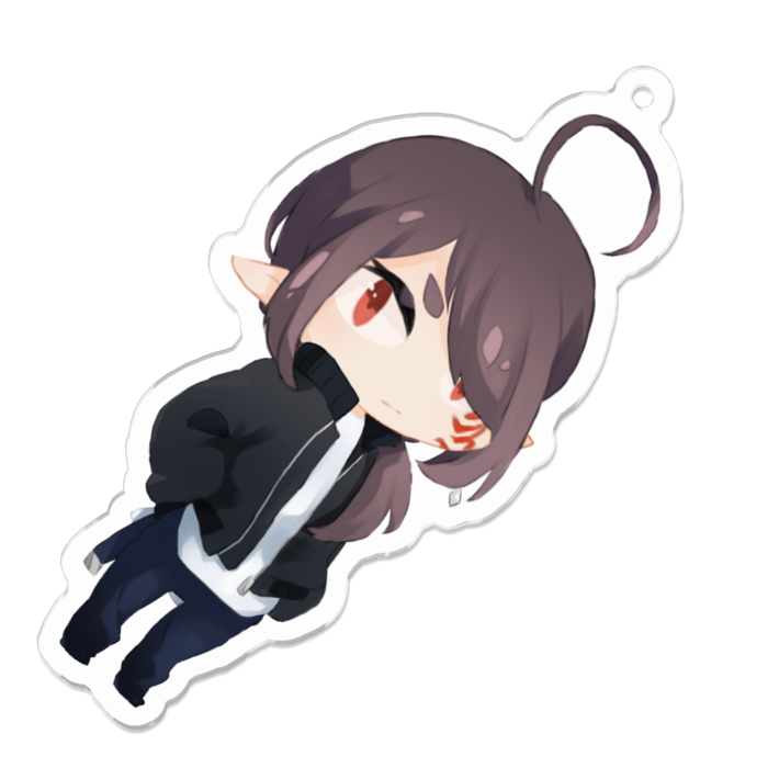 アクリルキーホルダー - 70 × 70 (mm)