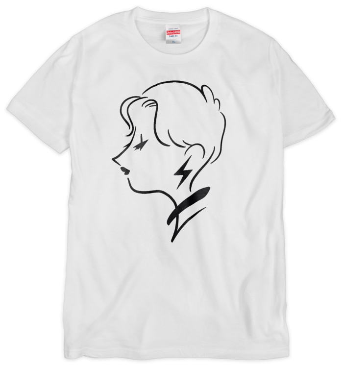 RAITA MAMA シルクスクリーンTシャツ - XL - ホワイト
