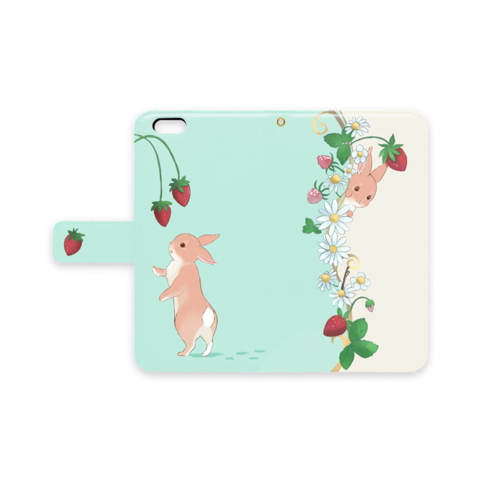手帳型iPhoneケース - iPhone 6 Plus / 6s Plus - ストラップ穴 あり
