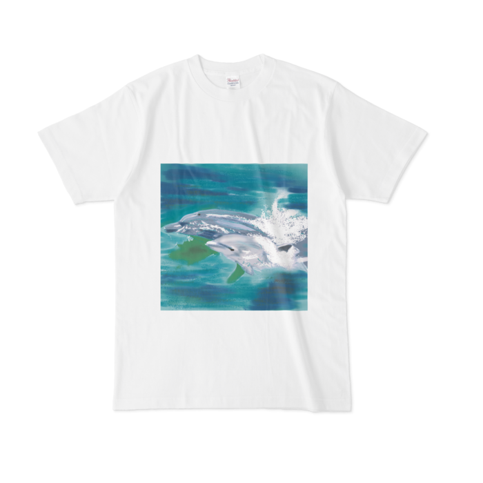 イルカの親子のtシャツ Hiroboab Booth