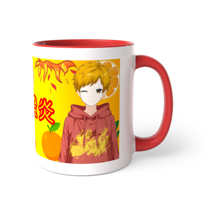 ツートンカラーマグカップ_赤